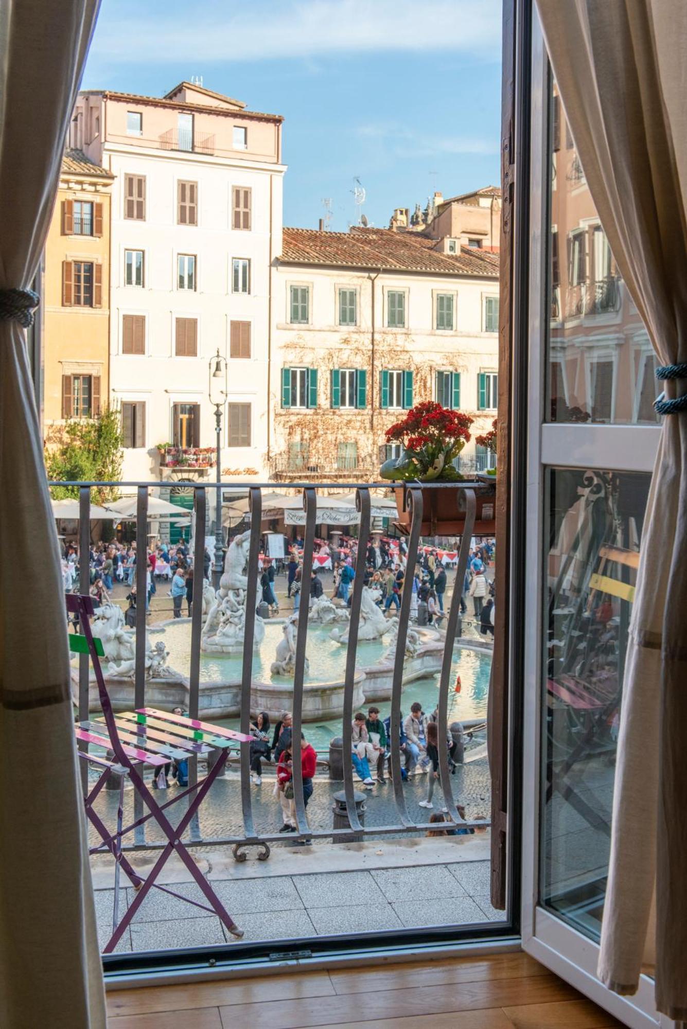 Navona Charming Balcony Roma Exterior foto
