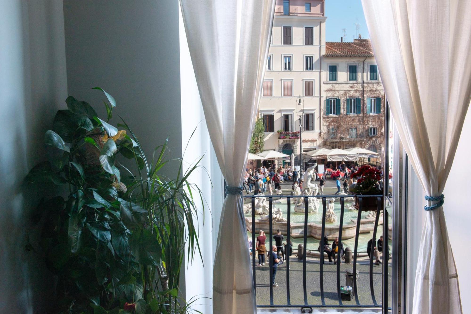 Navona Charming Balcony Roma Exterior foto