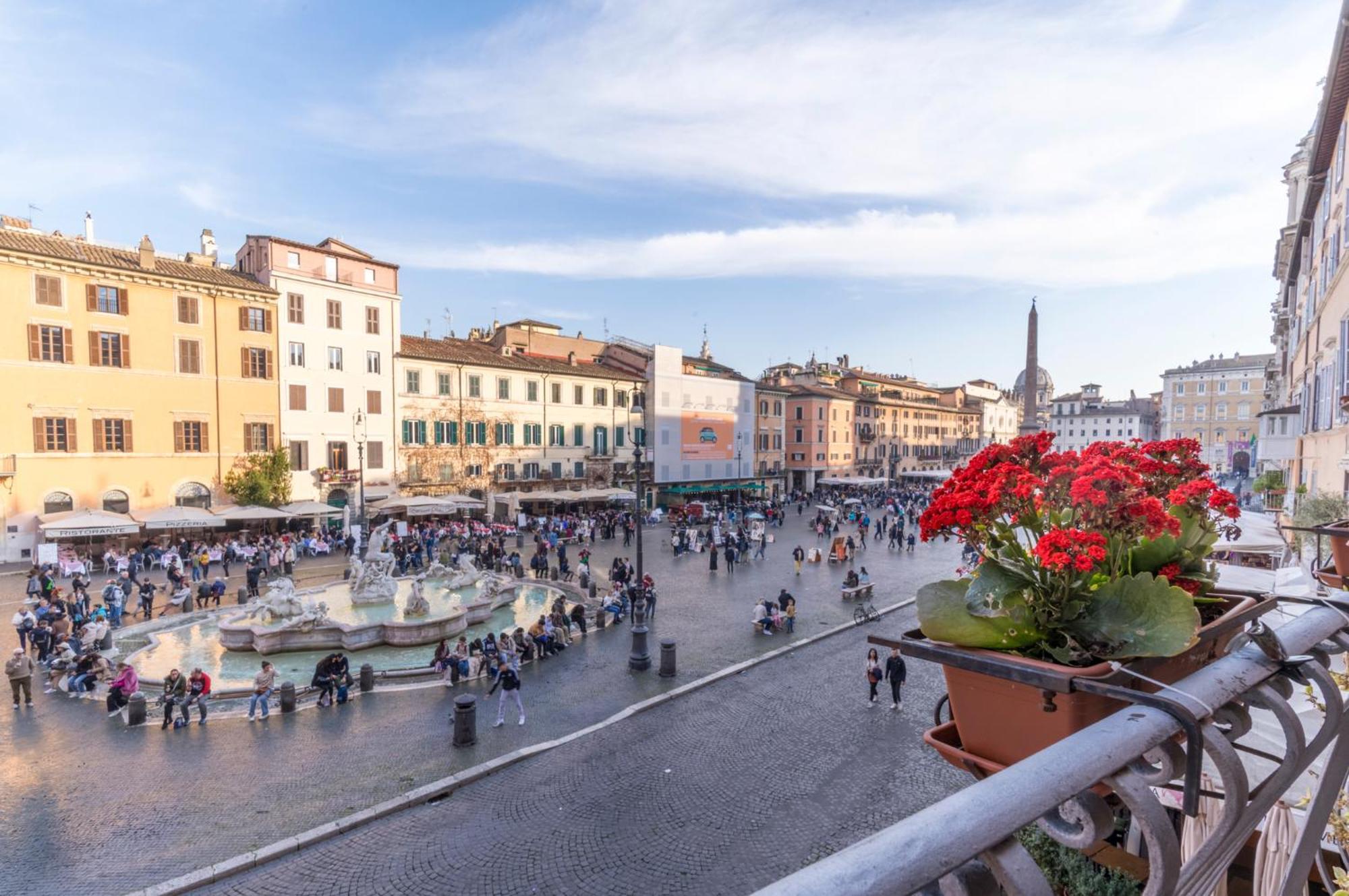 Navona Charming Balcony Roma Exterior foto